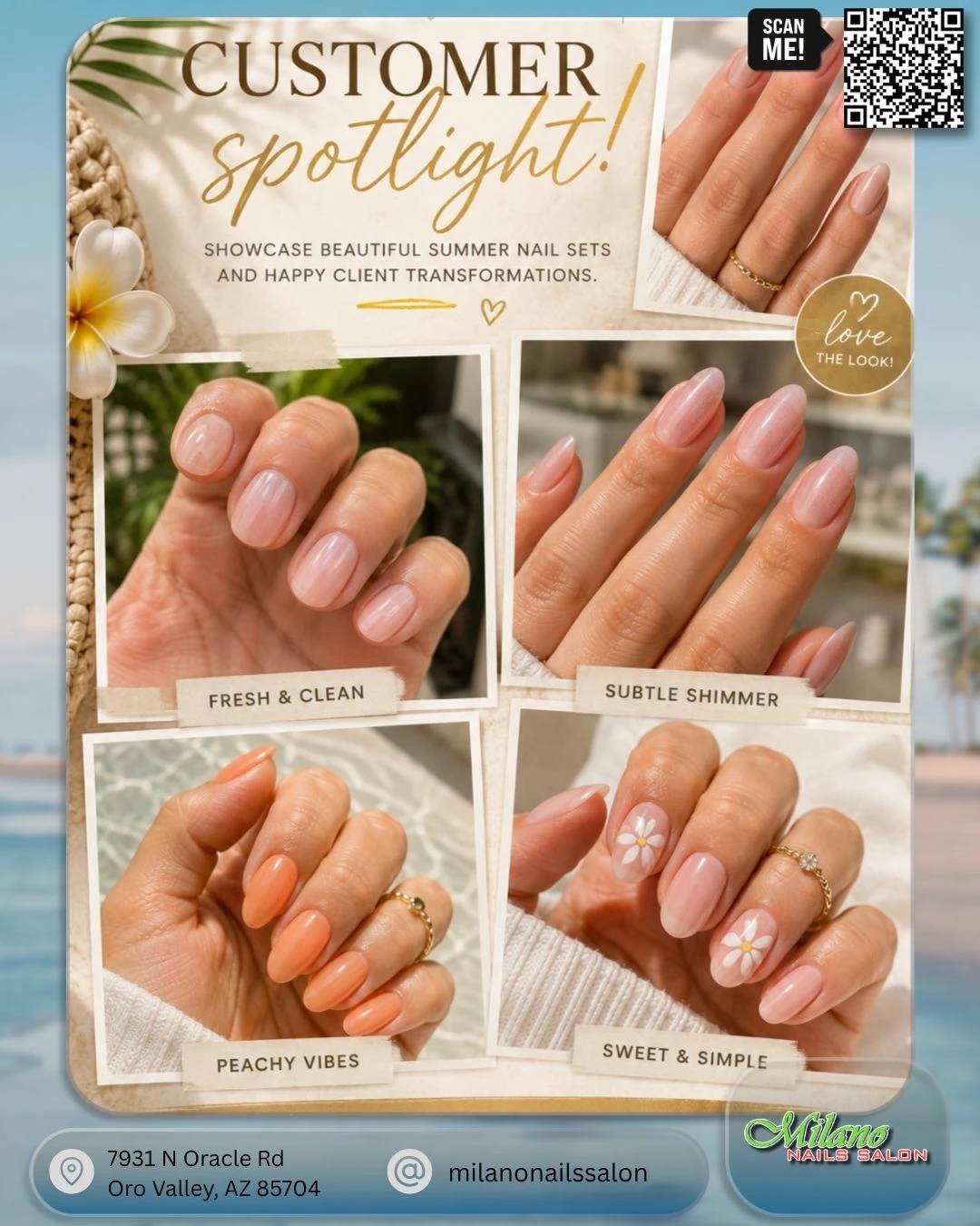 Milano Nails Salon Oro Valley, AZ 85704